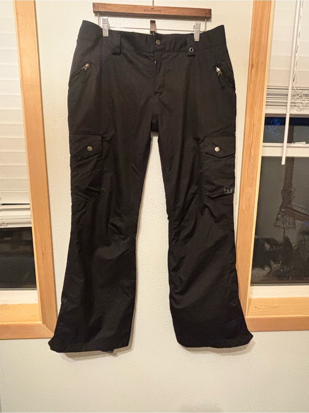 Burton Black Women’s Cargo Snow Ski Pants Large